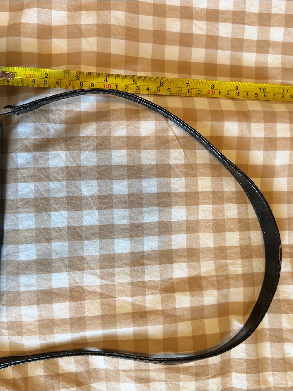 Y2K Liz Claiborne Black Leather Shoulder Bag with Single Strap - Picture 10 of 10